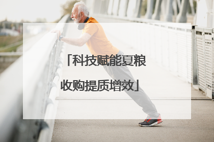 科技赋能夏粮收购提质增效