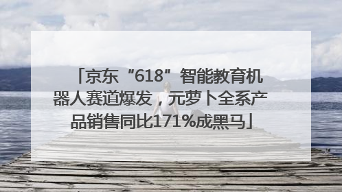 京东“618”智能教育机器人赛道爆发，元萝卜全系产品销售同比171%成黑马