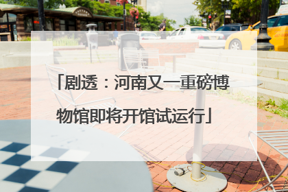 剧透：河南又一重磅博物馆即将开馆试运行