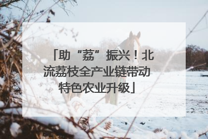 助“荔”振兴！北流荔枝全产业链带动特色农业升级
