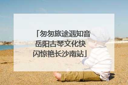 匆匆旅途遇知音 岳阳古琴文化快闪惊艳长沙南站
