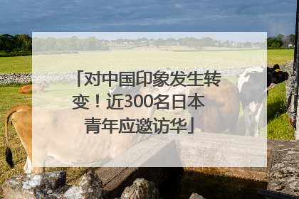 对中国印象发生转变！近300名日本青年应邀访华