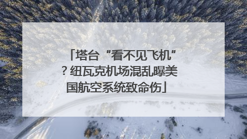 塔台“看不见飞机”？纽瓦克机场混乱曝美国航空系统致命伤