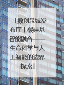 数创泉城发布厅丨碳硅基智能融合——生命科学与人工智能的边界探索