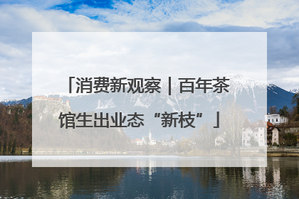 消费新观察｜百年茶馆生出业态“新枝”