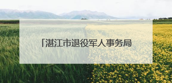 湛江市退役军人事务局举办服务保障暨思想权益工作能力提升培训班