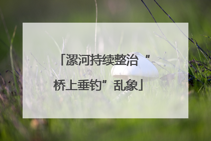 漯河持续整治“桥上垂钓”乱象