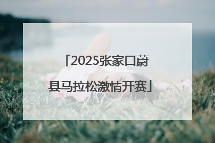 2025张家口蔚县马拉松激情开赛