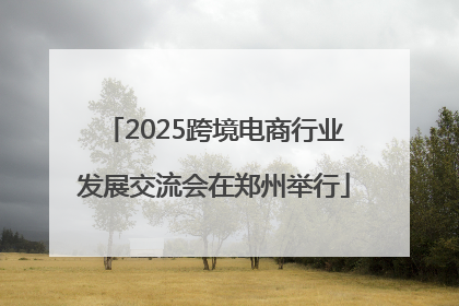 2025跨境电商行业发展交流会在郑州举行
